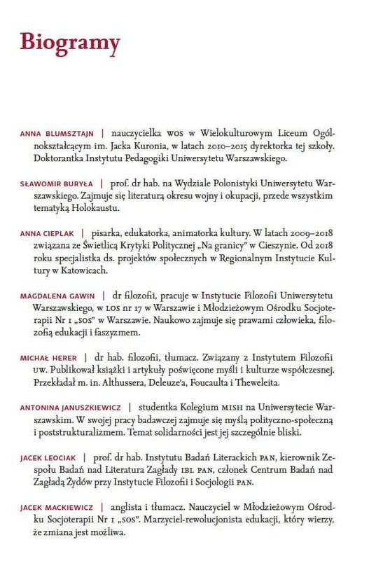 Grafika do wydarzenia: „…głuchy drwiący śmiech pokoleń”? Współczesna szkoła wobec faszyzmu