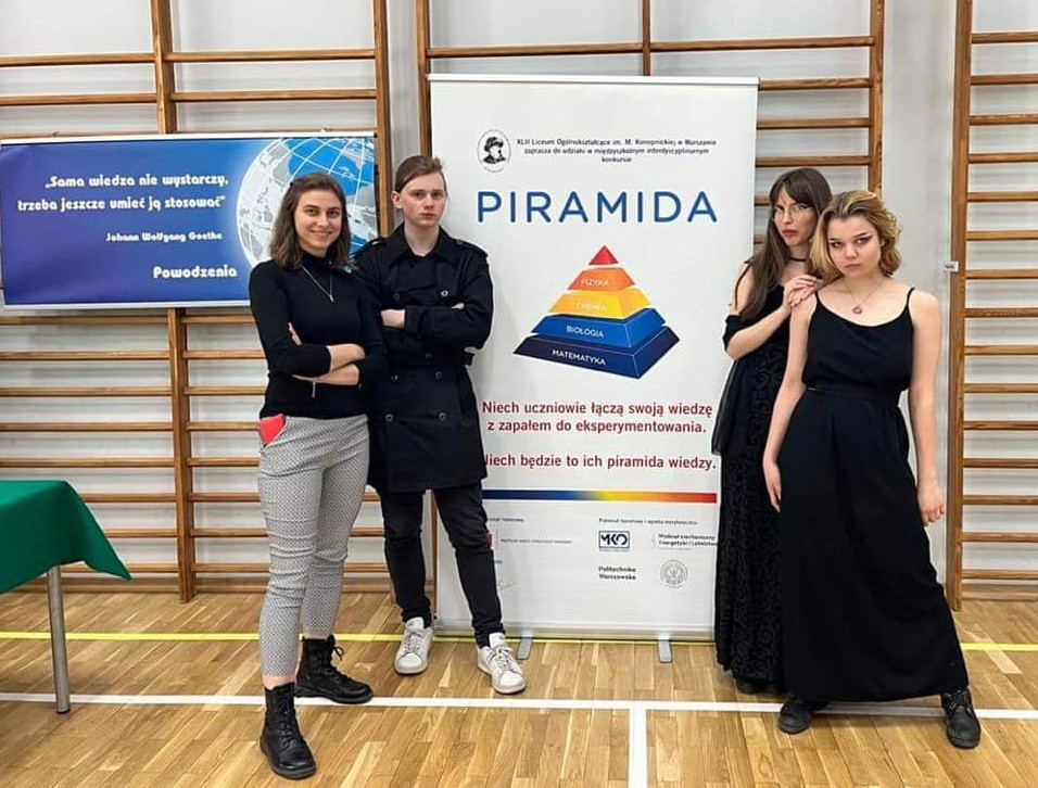 Grafika do finalistów konkursu chemicznego