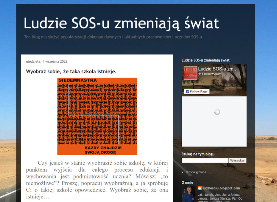 Grafika do tekstu „Wyobraź sobie, że taka szkoła istnieje”